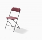 Foldingchair Budget Grey/bordeaux